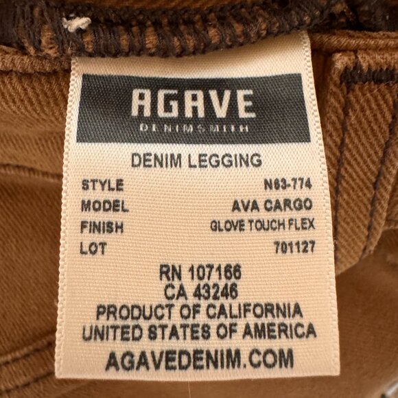 Agave Denim American Made cargo legging sz 26 - Picture 10 of 11